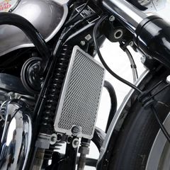 Oil Cooler Guard Black