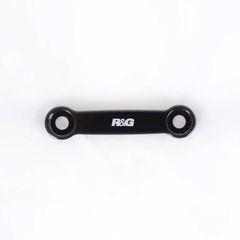 Cache orifices repose - pieds arrière gauche noir