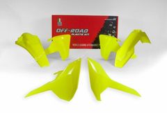 plasticset fluo geel