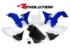 Revolution + Gas Tank OEM Color Blue/White/Black