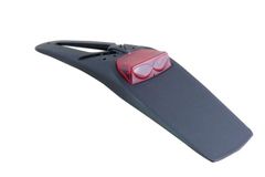 Support de plaque d'immatriculation Extreme Racing avec lumière LED