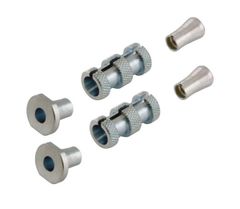 Entretoises perces 16 - 18mm argent