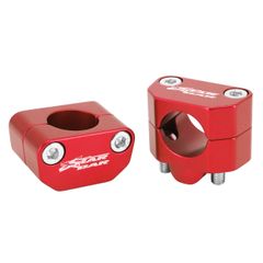 UNIVERSEEL ALU DIAM 28,6mm ROOD PAAR