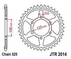 Cour RFE - 2012 46 - BLK 50 - 29038 46 1 - 4448 46 - Noir 46 dents