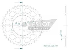 Cour RFE - 2013 41 - BLK 50 - 32242 41 - Noir 41 dents