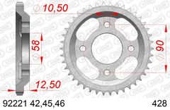 50 - 15106 42 - 42 dents