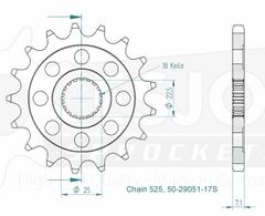 PSB CST - 1186 17 50 - 29051 17S - 17 Zähne
