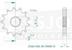 PSB CST - 1556 12.1 94118 - 12 50 - 15038 12 - 12 Zähne