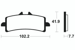 Racing metal sintered - MSR341