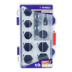 EXTRACTION 3 - 8 DIAM 10 BIS 19 mm ADAPTIEREN KASTEN 10 TEILE