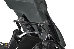 Stabilisateur de pare-brise avec adaptateur pour montage GPS - Noir