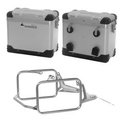 Kit complet ZEGA Pro 38/38 - Support gris inclus - Anodisé gris