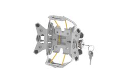 Pour guidon Garmin ZUMO 340 / 345 / 350 / 390 / 395 V 3.0 - Argent