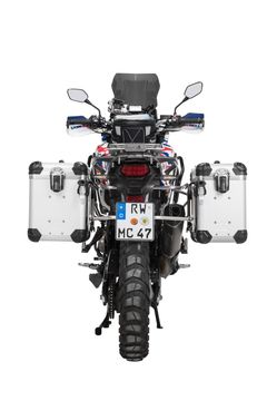 Komplettset ZEGA Evo 38/45 - Graue Halterung inklusive - Graue anodisierte Oberfläche