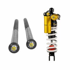 Amortisseur EXTREME 2 + cartouche EXTREME (+25 mm) - Noir - Jaune