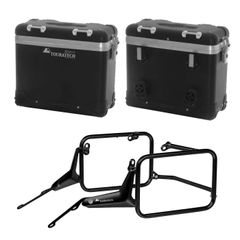 Kit complet ZEGA Pro 31/31 - Support noir inclus - Anodisé noir