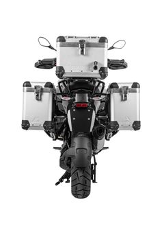 Kit complet ZEGA Pro 38/38 - Support noir inclus - Anodisé gris