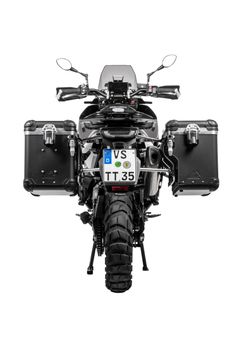 ZEGA Evo X Avec déport 45/45 - Support gris inclus - Anodisé noir