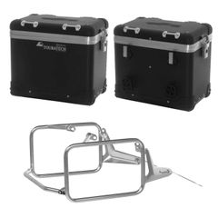 Kit complet ZEGA Pro 45/45 - Support gris inclus - Anodisé noir