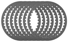 Plaque entraînement en acier