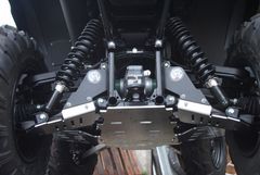 Rear skid plate - HDPE 4mm