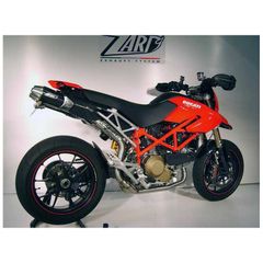 2 sorties 102 db inox - carbone - embout aluminium