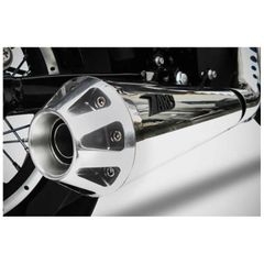 CONIQUE - embout aluminium inox poli