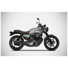 DOUBLE INOX NOIR - embout inox poli