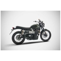 DOUBLE INOX - embout inox pare chaleur noir