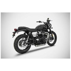 cross basse inox - embout inox noir