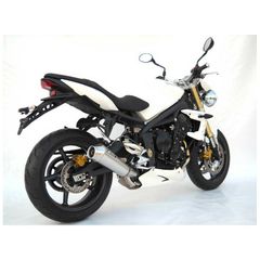 conique bas inox - embout carbone noir