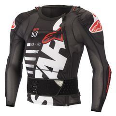 SEQUENCE PROTECTION JACKET LONG SLEEVE - BLACK WHITE RED 2023