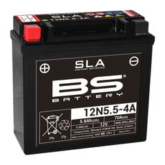 SLA 12N5.5-4A cerrada tipo ácido sin mantenimiento/lista para usar