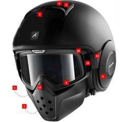 MASKER - DRAK / STRAAT DRAK