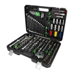 1/4"+3/8"+1/2", 132 pcs