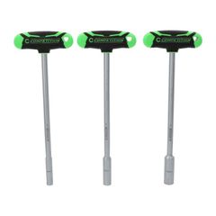à douille à poignée en T, 3 pcs, 8 - 13 mm