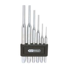 Set von 6 verchromt, 2-3-4-5-6-8 mm