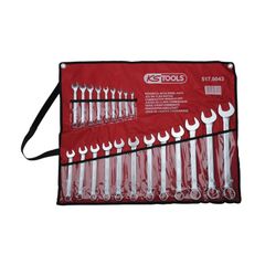 Set von 21 Schlüsseln in Tasche, 6 bis 32 mm
