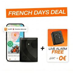 3s + Live Alarm OFFERT - Tracker GPS - Alarme connectée - Détection radar en sous-sol