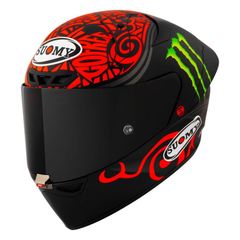 S1-XR GP BAGNAIA MONSTER REPLICA 2024 MATT FIM