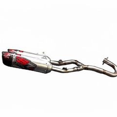 DOUBLE SORTIE EMBOUT CARBONE