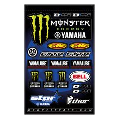 Plancha Monster Yamaha Star Racing