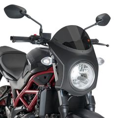 RETRO - SEMI CARENAGE Carbone