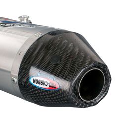 Open carbon fibre end cap