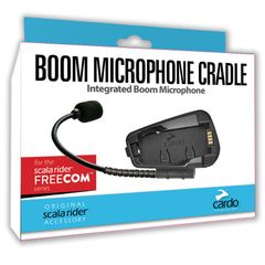 supporto base con microfono flessibile per scala rider Freecom 1,2 e 4