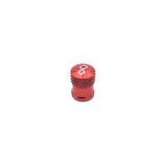 Wheel Cap Aluminum Red