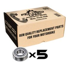 Workshop bearing pack 69/22 2RS Box of 5
