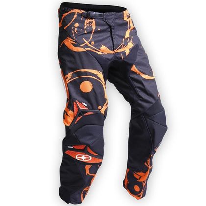 Pantalon cross No Fear ROGUE COASTER BLACK ORANGE PANT 