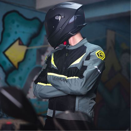 ARMR EYOSHI AIR 3.0 Motorjas - Zwart / Groen