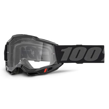 Gafas de motocross 100% ACCURI 2 OTG Noir -  Clair 2024 - Negro